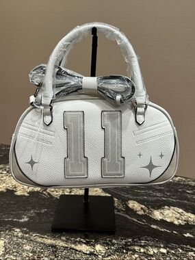 💎 NWT PARIS HILTON "11" Varsity Bowler – Iconic Y2K Vibes 💎